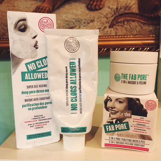 Горячая детокс-маска для пор soap and glory