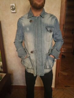 Джинсовый пиджак dsquared