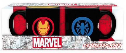 Кружка abystyle Marvel Iron Man and Spider-Man