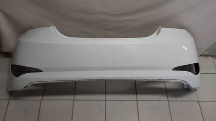 Hyundai Solaris бампер в цвет