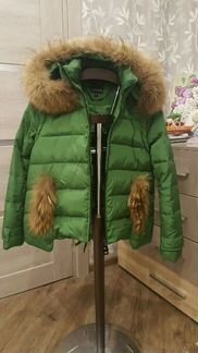 Пуховик с мехом