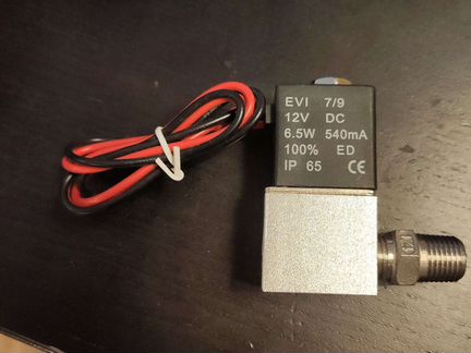 Клапан пневматический 12 вольт