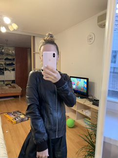 Куртка кожаная женская