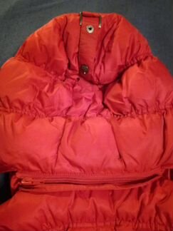 Пуховик на девочку 6-8лет,рост 122-128см