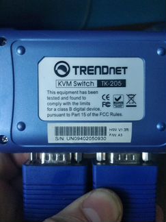 Kvm vga switch ps2 полный набор