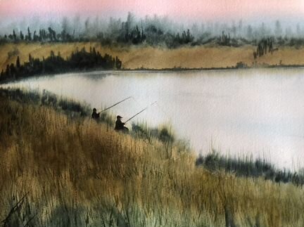 Картина акварелью