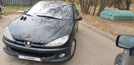 Peugeot 206 2.0 МТ, 2002, 195 728 км