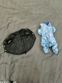 Одежда для собаки (жилетка осенняя и комбинезон)