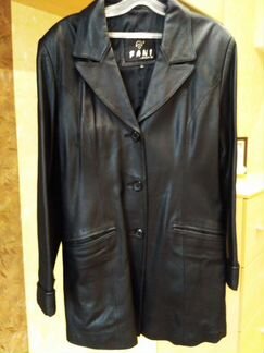 Кожаный жакет (48-50) женский