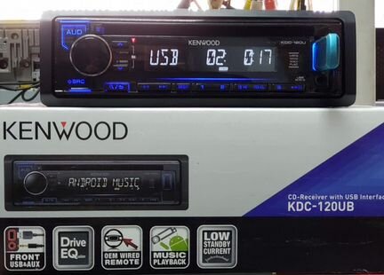 Автомагнитола Kenwood KDC-120UB