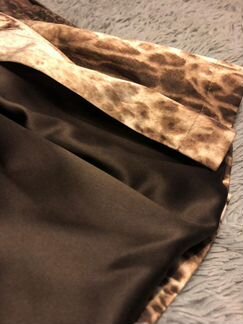 Плащ с леопардовым принтом