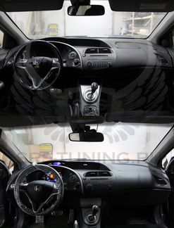 Торпедо / передняя панель Honda Civic 5D