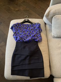 Юбка Neil barrett мини с высокой талией