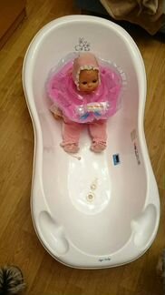 Ванночка для купания с термоказателем