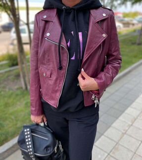 Кожаная куртка imperial