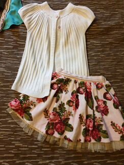 Пакетом наряды д.д 116 см Zara, маза и др. юбки +к