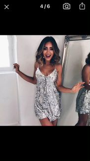 Платье праздничное пайетки