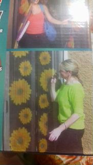 Штора занавес москитная