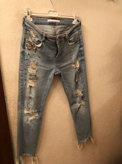 Джинсы женские zara 38