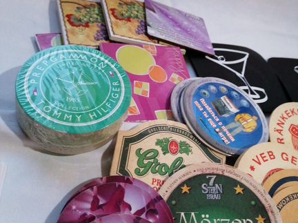 Коллекции бирдекелей и подставок под стаканы