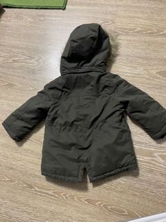 Парка утепленная h&m куртка хм