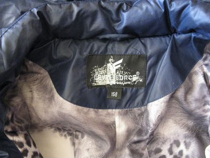 Зимнее пуховое пальто, 158 см (13-14 лет)