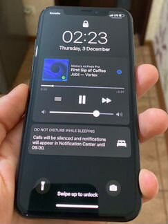 Телефон iPhone X 256gb black