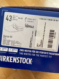 Birkenstock Boston Mink Suede сандалии