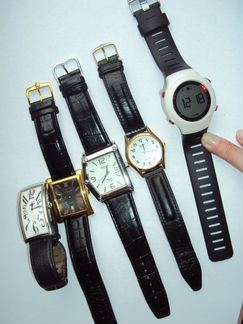 Часы Casio и Oxylane Geonaute