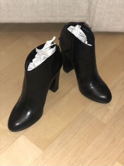 Ботильоны из натуральной кожи