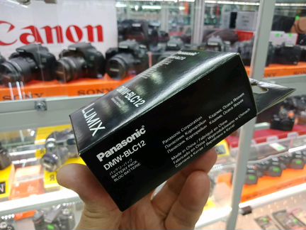 Аккумулятор Panasoniс DMW-BLC12 новый в упаковке