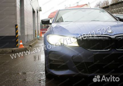 Крышки зеркал BMW 3 серия G20 карбон