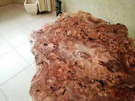 Журнальный стол из бубинга