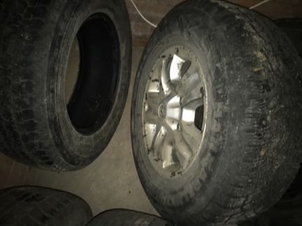Для Land Cruiser 100 колёса nokian hakkape