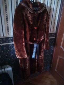 Шуба из мутона