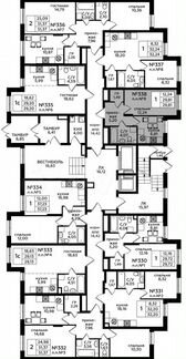 1-к квартира, 29.8 м², 1/17 эт.