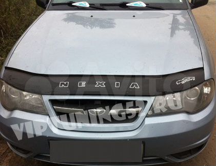 Спойлер капота (мухобойка) на Daewoo Nexia
