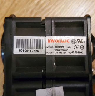 Inventec IFD04048B12 Вентилятор