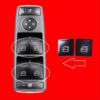 Кнопки стеклоподъёмника Mercedes W212,W166,W246