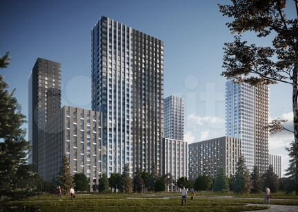 2-к квартира, 51.6 м², 13/13 эт.