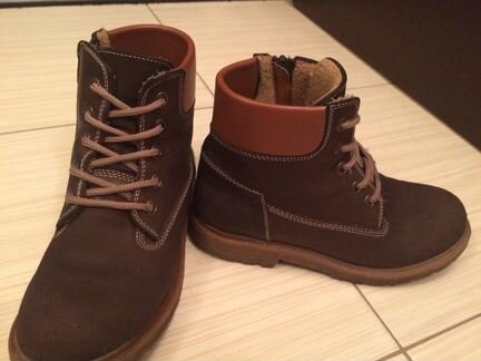 Ботинки натур. кожа (нубук)