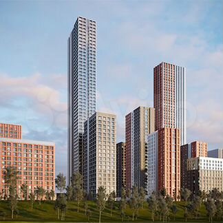 1-к квартира, 45.4 м², 10/19 эт.