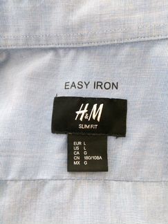 Рубашка мужская H&M р-р L