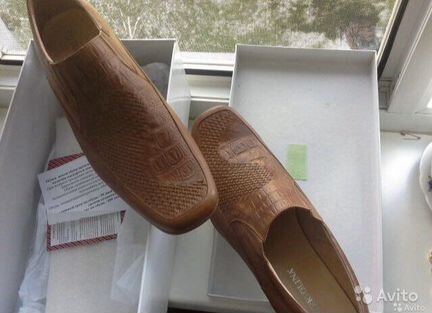 Туфли кожаные 45,5-46