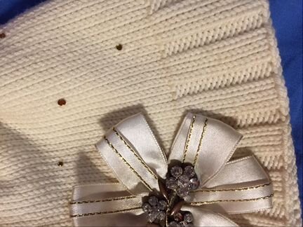 Шапка тонкая шерсть 3-6 лет демисезон