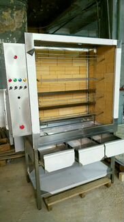 Аппарат куры гриль на углах