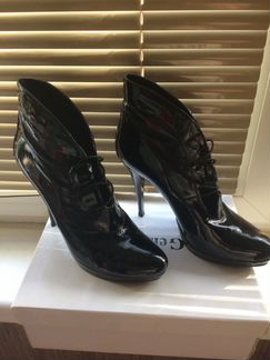 Ботильоны кожа, лак
