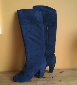 Сапоги pazolini замша 39