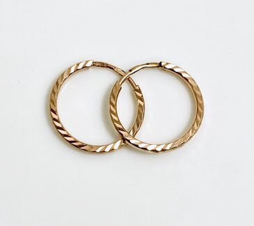 Золотые серьги