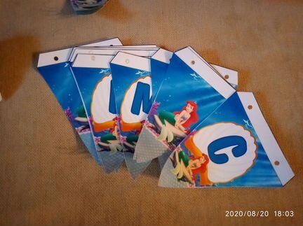 Цифра 3.Атрибутика на день рождения